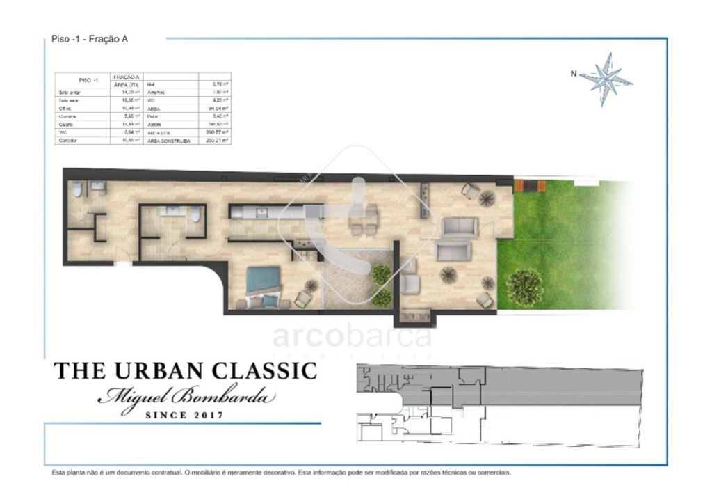 Planta da habitação