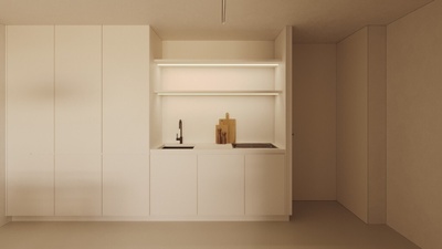 Apartamento T0 - Equipado - Novo (Projeto Carvalho Araújo)