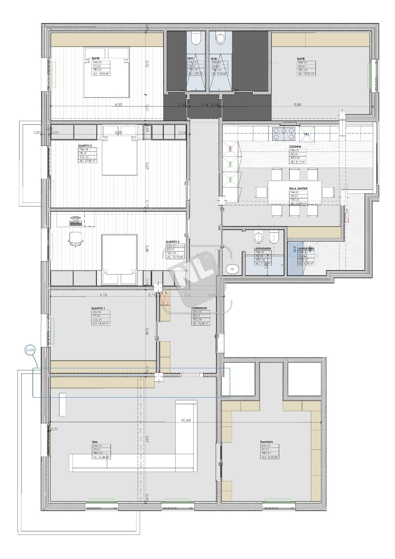 NL2707 Imóvel Apartamento Planta