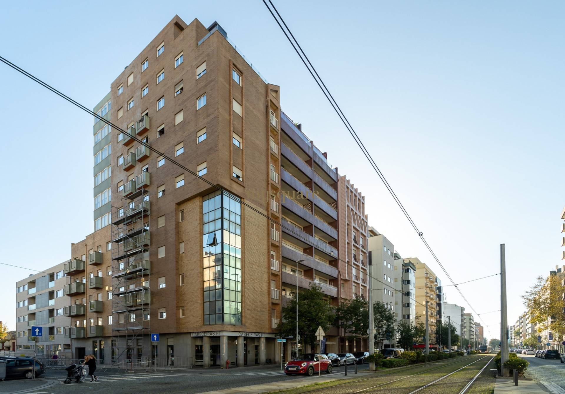 T3 in the center of Matosinhos, with one of the best terraces in the city and sea views, Porto