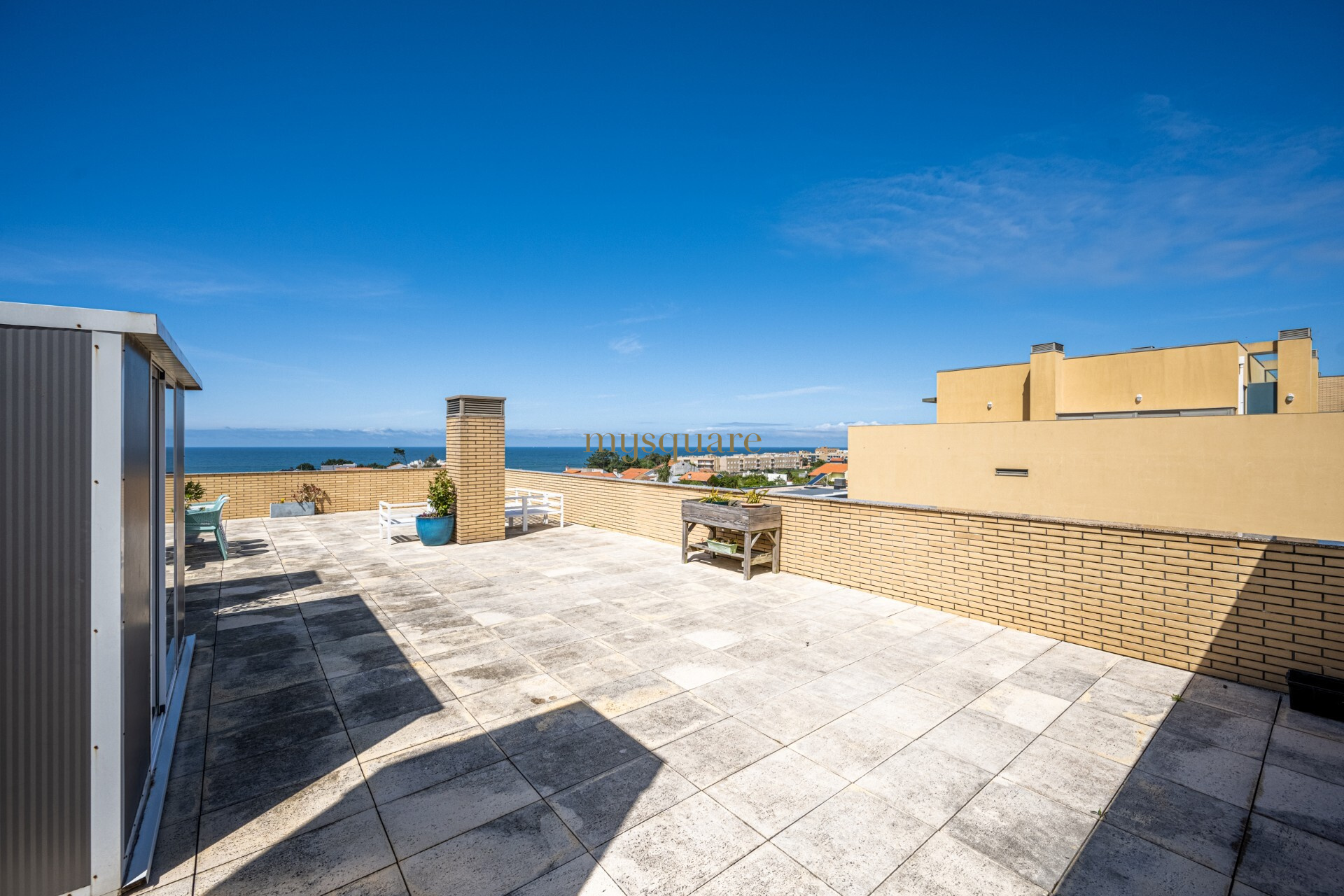 Appartement de 3 chambres avec terrasse et vue imprenable sur la mer - Canidelo