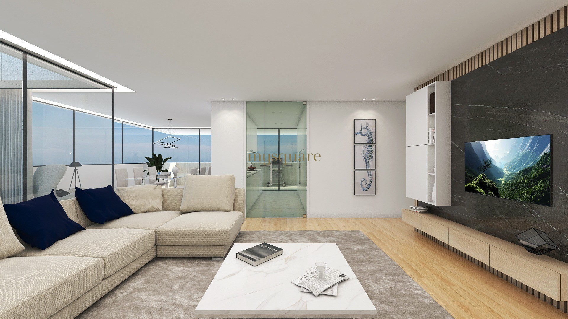 Apartamento T3 de Luxo em Construção com 2 Varandas a 200M da Praia - Canidelo - Gaia