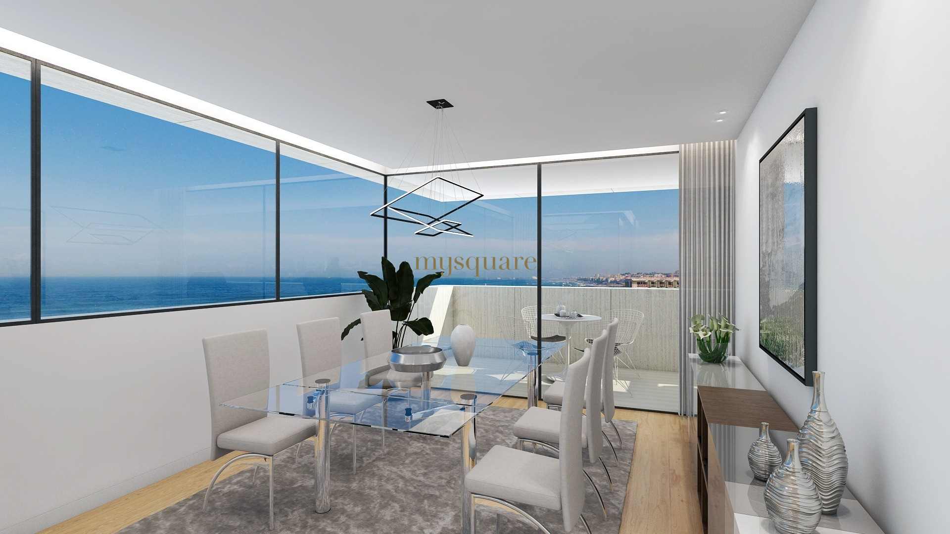 Apartamento T3 de Luxo em Construção com 2 Varandas a 200M da Praia - Canidelo - Gaia