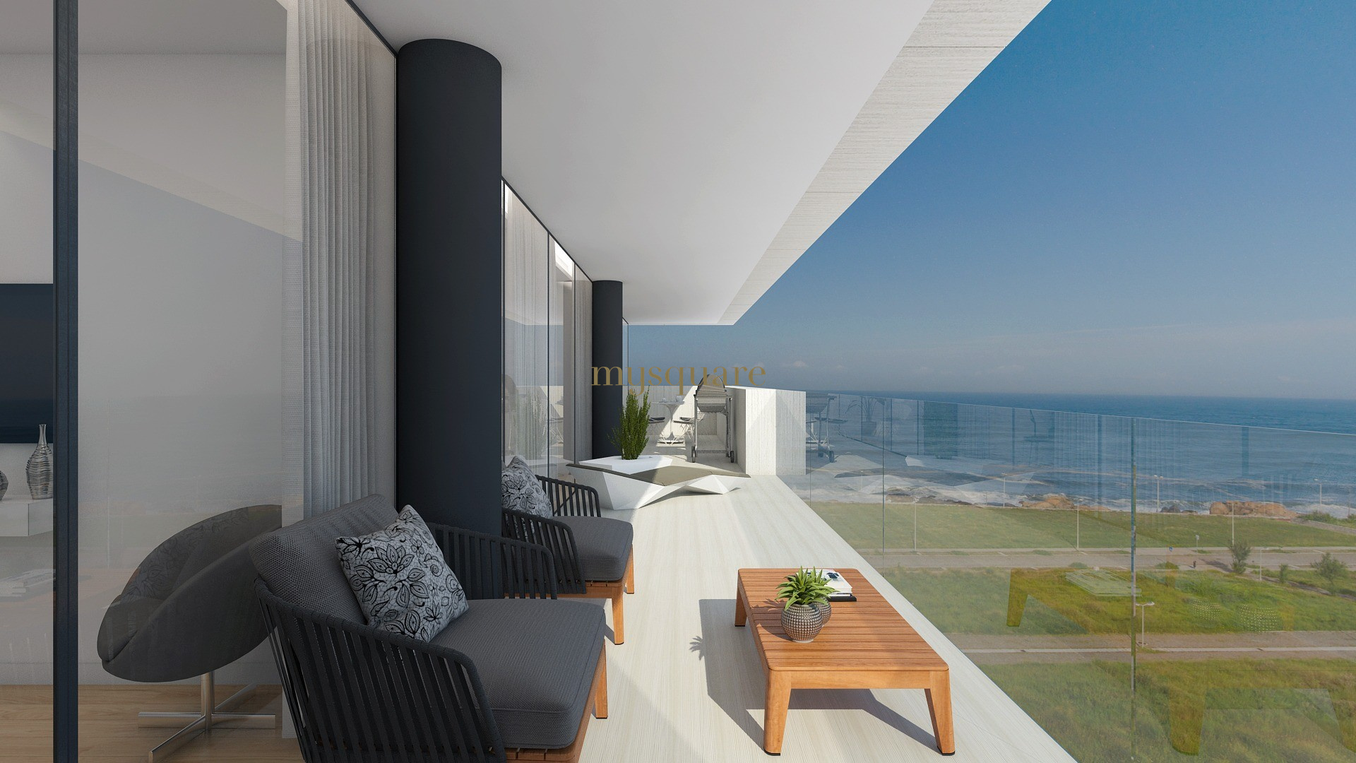 Apartamento T4 de Luxo em Construção a 200M da Praia - Canidelo - Gaia