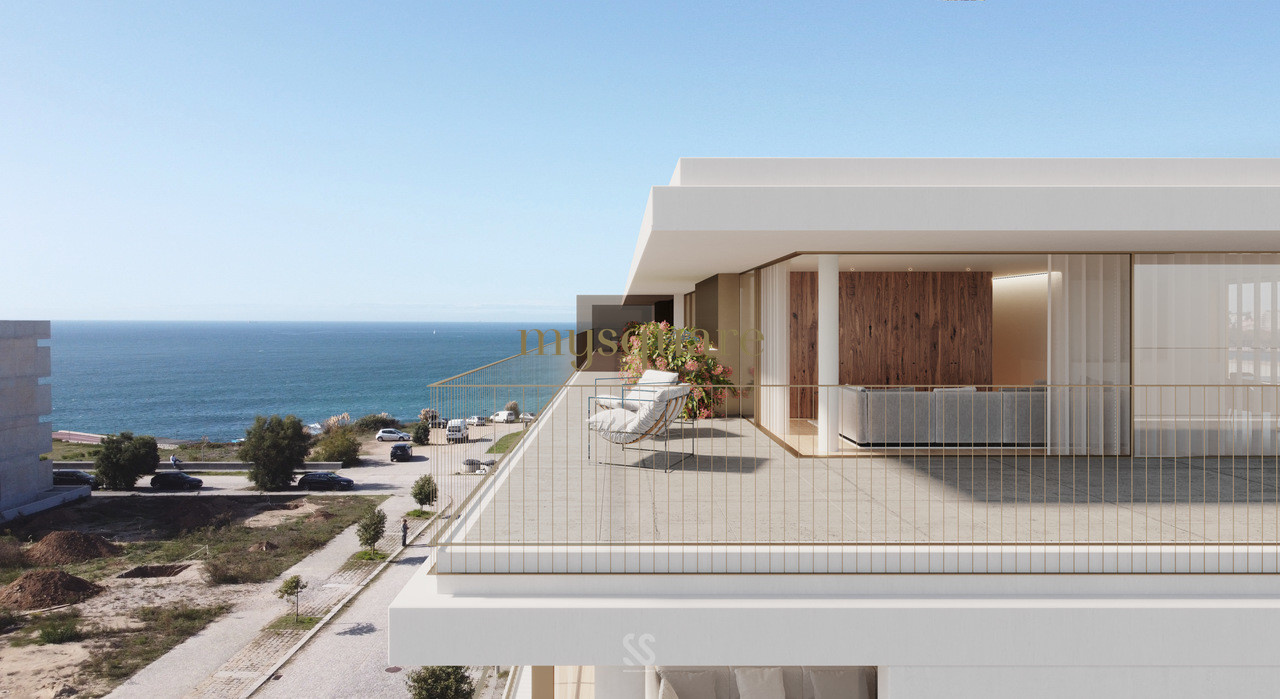 Appartement de 2 chambres en front de mer avec deux balcons l Seca do Bacalhau, Canidelo