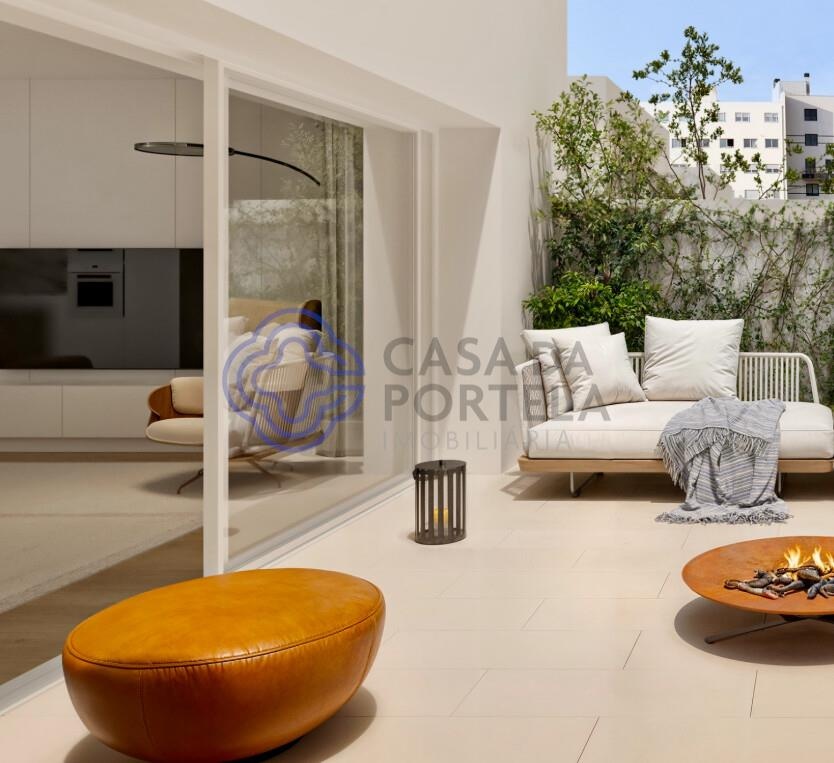 3-bedroom apartment under construction in the center of Matosinhos in a private condominium with gar