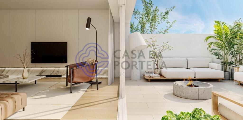 Apartamento T2 em Construção no Centro de Matosinhos em Condomínio Privado com Garagem e Arrumo