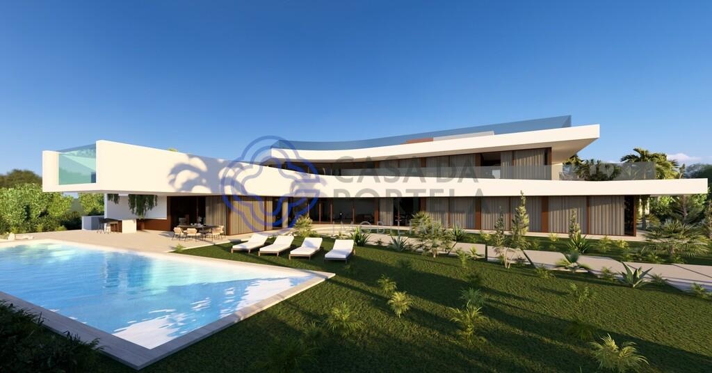 Villa T7 com Rooftop e Piscina Suspensa, Salgados, Albufeira