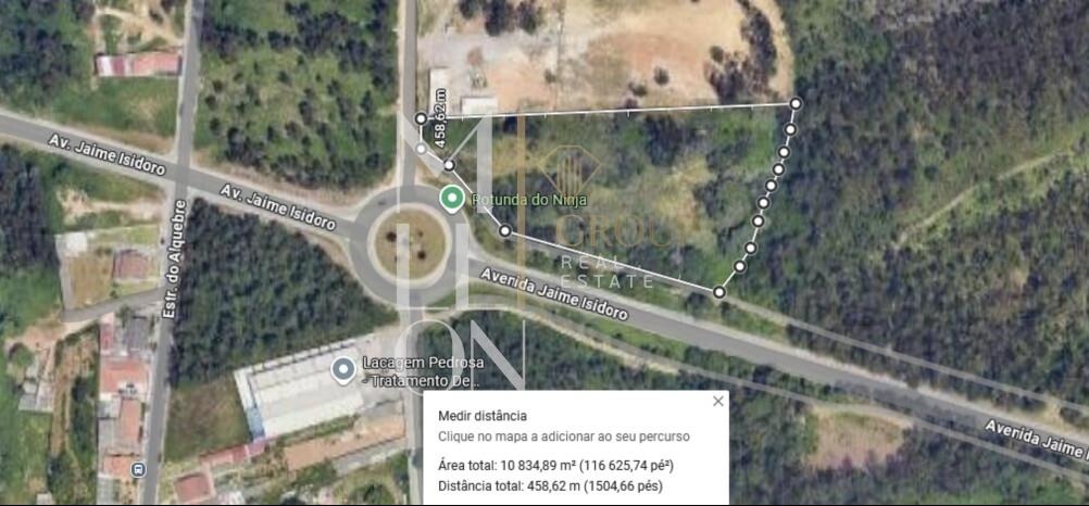 Terreno urbano com 10.830 m², localizado na Avenida Jaime Isidoro, em Vila Nova de Gaia