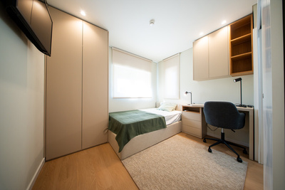 Quarto com casa de banho privativa junto à Universidade do Minho - Gualtar, Braga