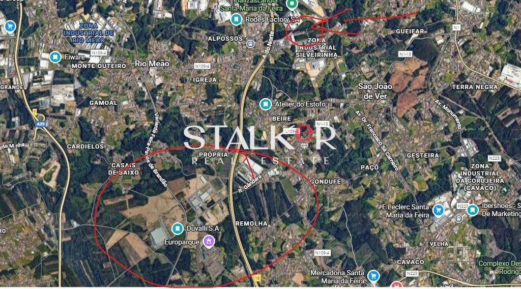 Terreno Industrial – São João de Ver, Santa Maria da Feira