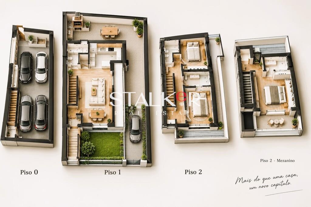 Moradia - 3 Suites - com C/ Elevador próprio - São Félix da Marinha - Praias