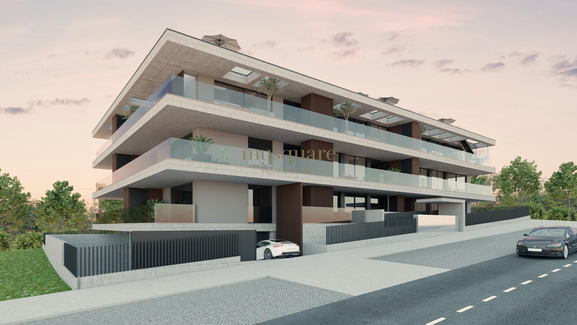 Apartamento T3 de Luxo a 50 metros da praia com vista mar e Box para 3 carros  - Scala Mare