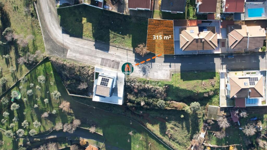 Lote de terreno para construção de 315 m²
