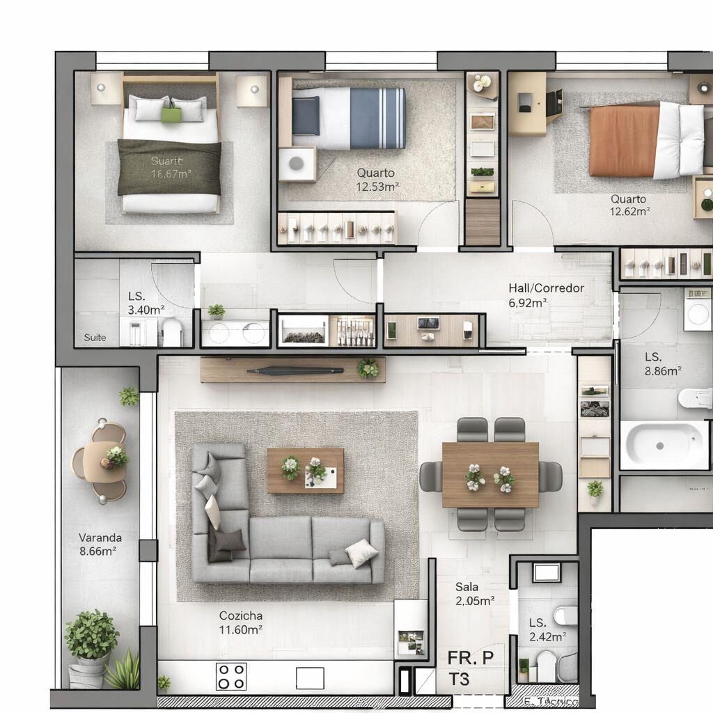 Apartment in Leiria - view 1