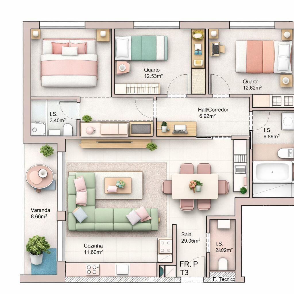 Apartment in Leiria - view 1