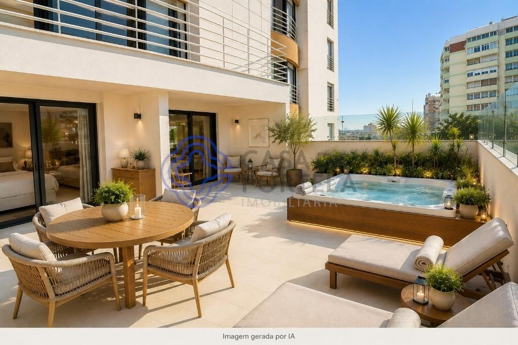Duplex T5 de Prestígio | 287,63 m² | Terraço | Quinta das Conchas | Lumiar